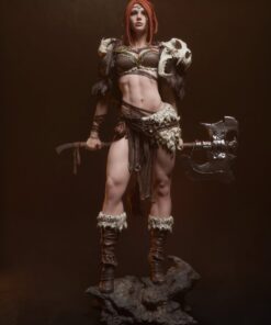 Alternative view of Barbarian Queen - CA3D